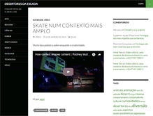 Tablet Screenshot of desertoresdaescada.com